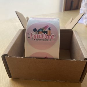 Pegatinas redondas de vinilo 5cm