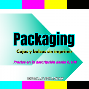 PACKAGING SIN PERSONALIZAR (BOLSAS DE PAPEL / CAJAS DE KARTON)