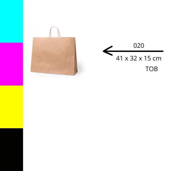 BOLSAS KRAFT SIN PERSONALIZAR - Imagen 4