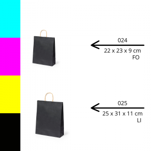 BOLSAS NEGRAS SIN PERSONALIZAR