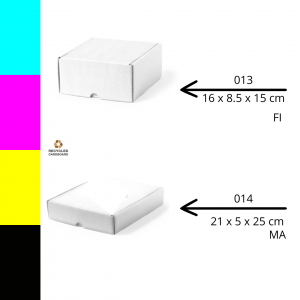 CAJAS BLANCAS SIN PERSONALIZAR